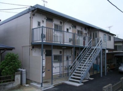 青葉台ペット可賃貸アパート角部屋｢サンハイツ｣203号室(小型犬・猫1匹まで)